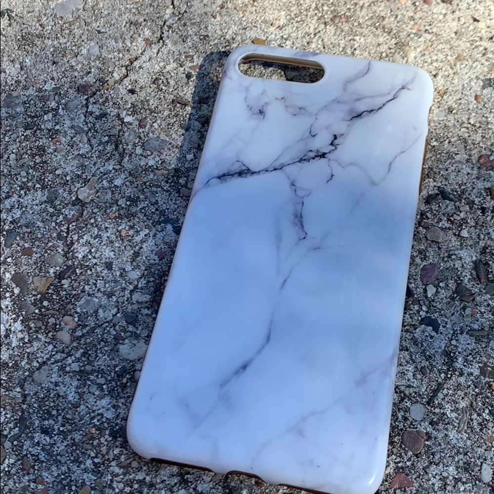iPhone 6/7/8 plus marbled phone case